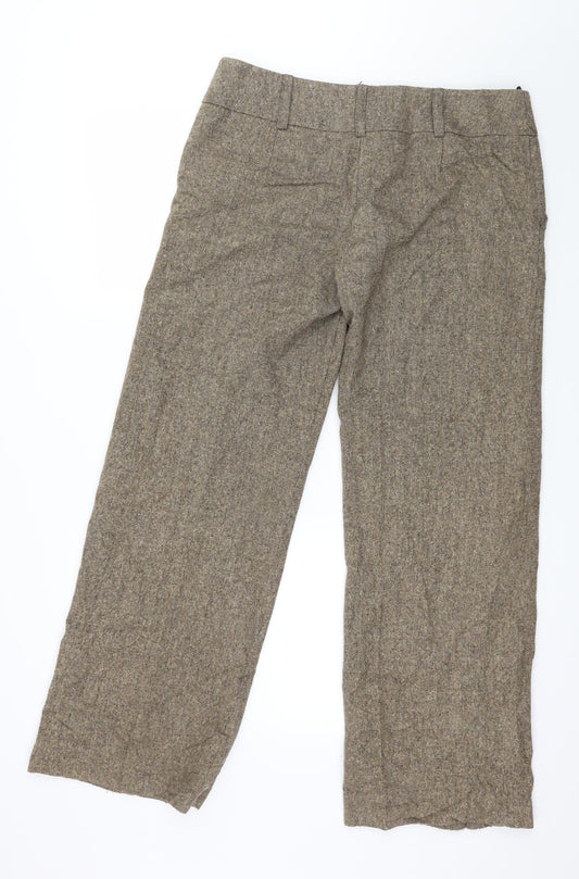 Avenue First Womens Brown Trousers Size 14 L30 in