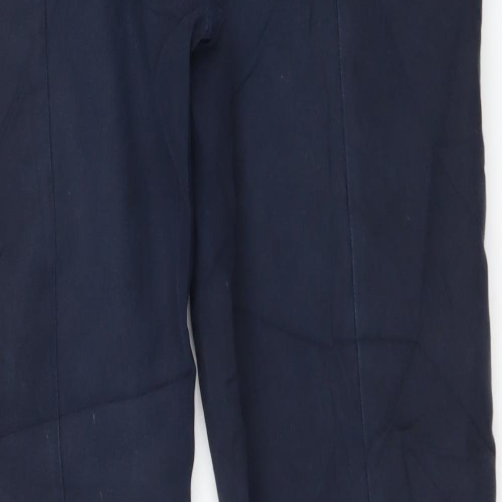 Oasis Womens Blue Trousers Size 10 L26 in