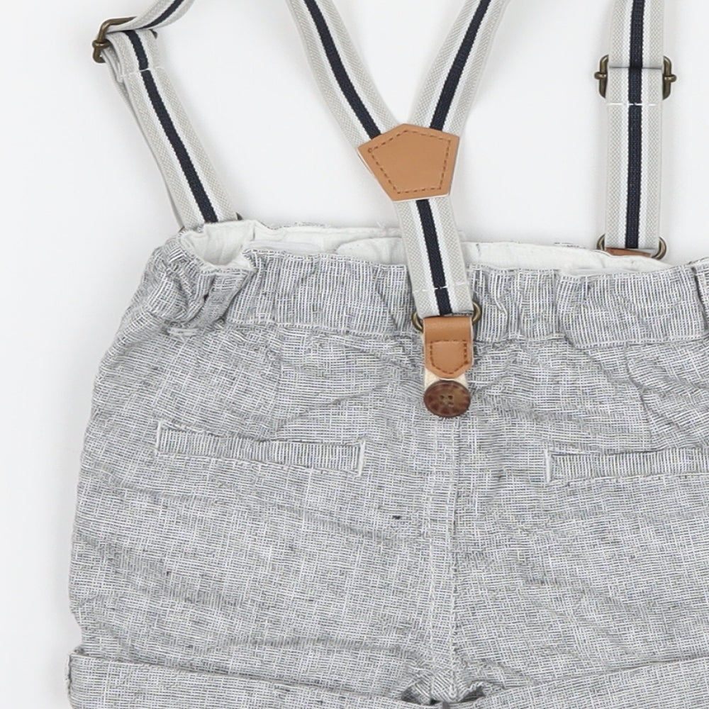 Primark Boys Grey Dungaree One-Piece Size 3-6 Months
