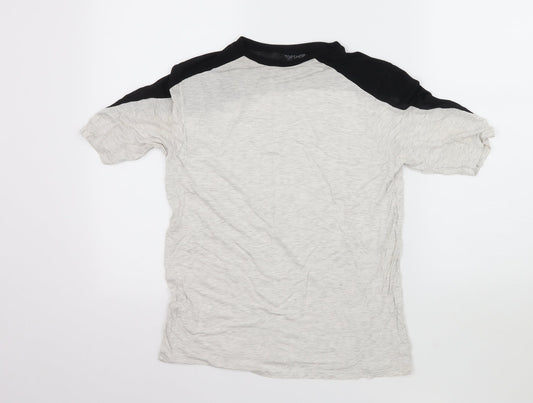 Topshop Womens Green Jersey Basic T-Shirt Size 6