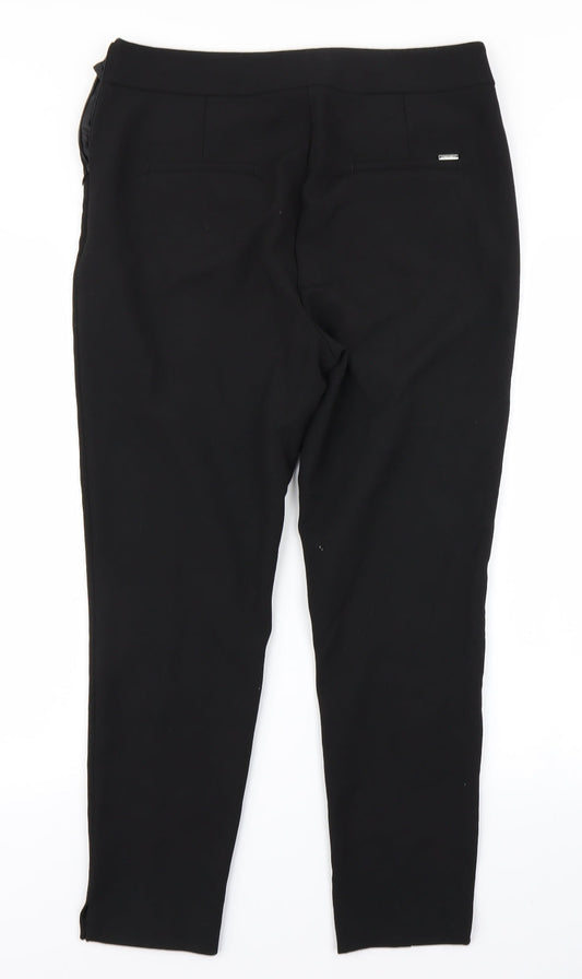 Per Una Womens Black Trousers Size 34 in L24 in