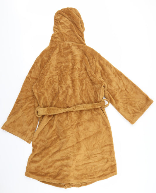 GROOVY Boys Brown Solid Fish Net Robe Size L - Star Wars