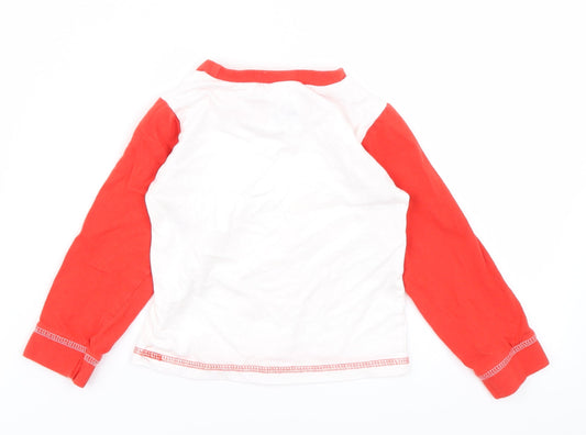 Disney Girls Red Basic T-Shirt Size 18-24 Months - Minnie Mouse