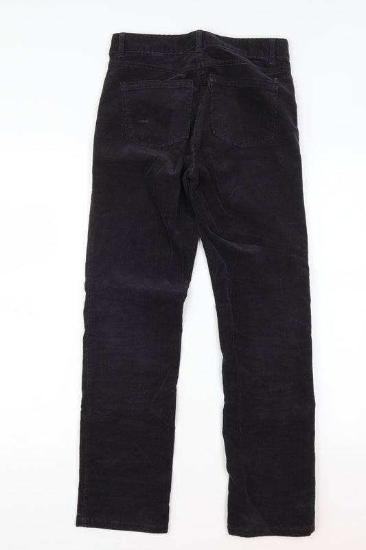 Marks and Spencer Womens Black Corduroy Skinny Jeans Size 6 L29 in