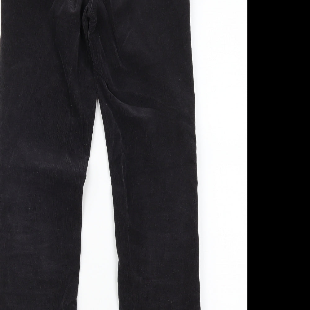 Marks and Spencer Womens Black Corduroy Skinny Jeans Size 6 L29 in