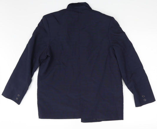 Amalina Womens Blue Jacket Size 12