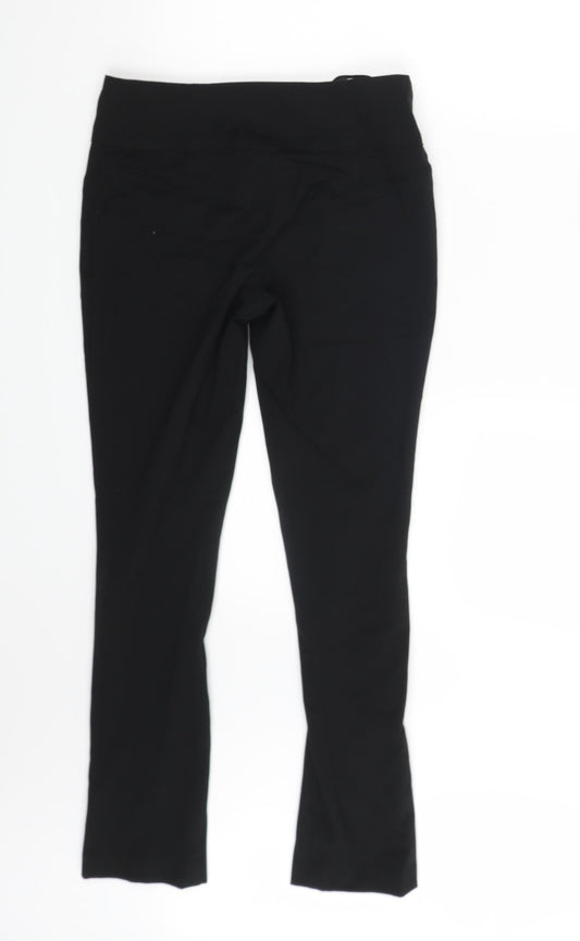 NEXT Womens Black Trousers Size 6 L26 in