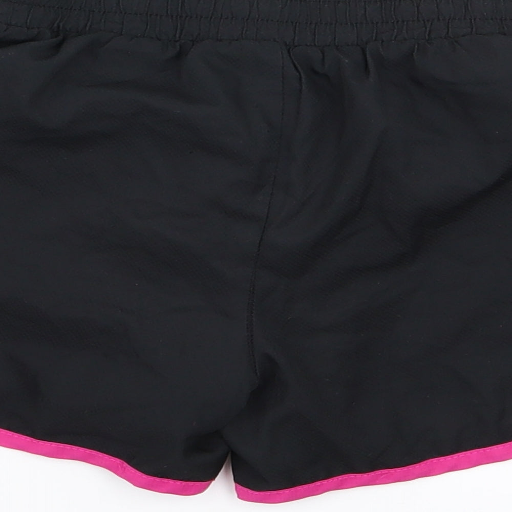 Asda George Girls Black Hot Pants Shorts Size 6-7 Years