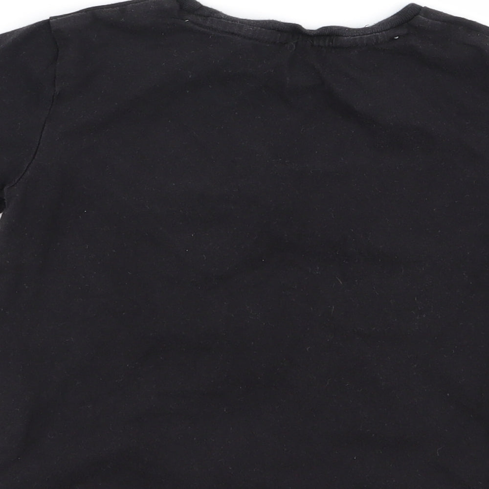 Newcastle United Boys Black Basic T-Shirt Size 3-4 Years