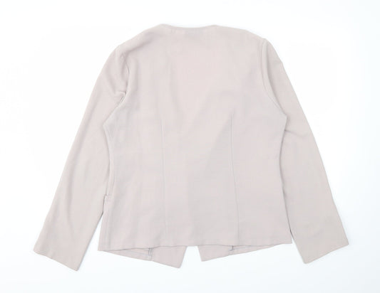 Wallis Womens Purple Jacket Blazer Size 14