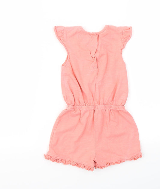 Very Girls Pink Bodysuit One-Piece Size 2-3 Years