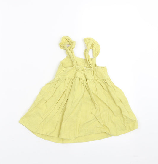 NEXT Girls Yellow A-Line Size 9-12 Months