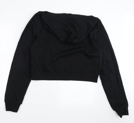 section Womens Black Pullover Hoodie Size 14 - section