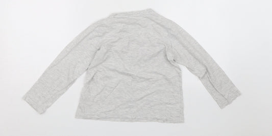 Primark Boys Grey Basic T-Shirt Size 5-6 Years