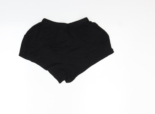 Divided Womens Black Sweat Shorts Size XS