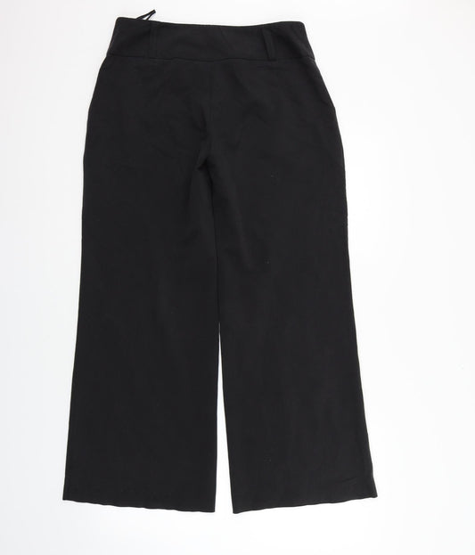 Dorothy Perkins Womens Black Trousers Size 10 L26 in
