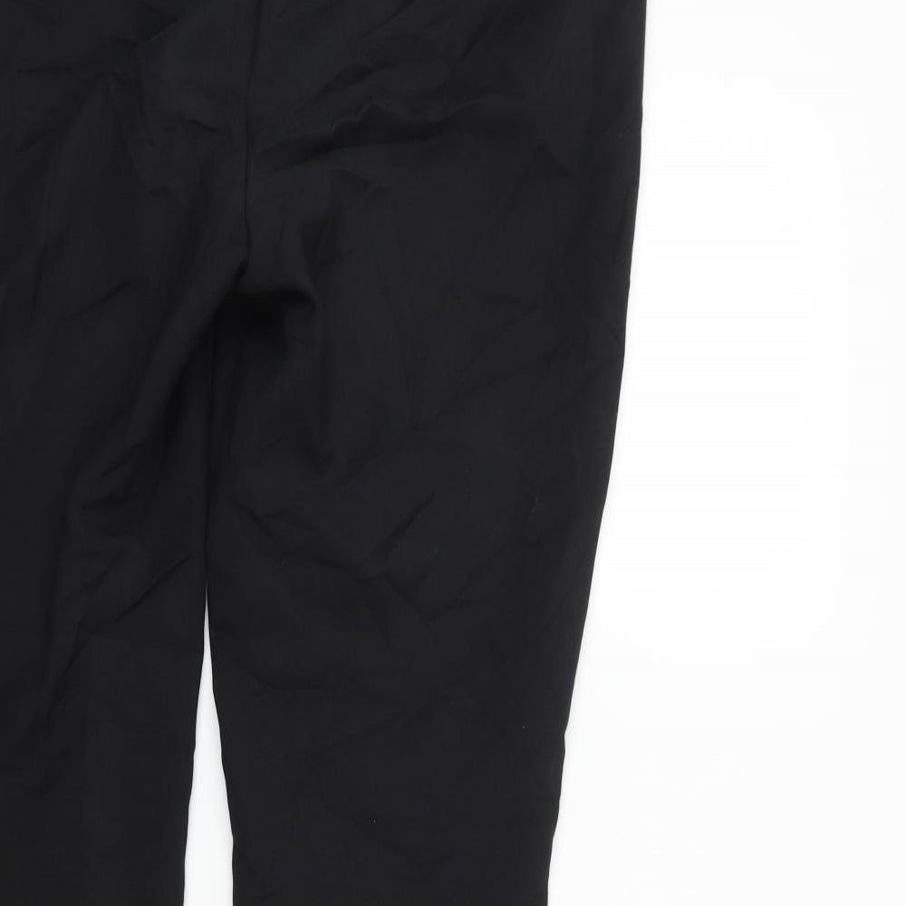 NEXT Womens Black Trousers Size 12 L26 in