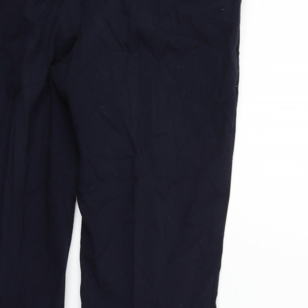 Marks and Spencer Womens Blue Trousers Size 16 L26 in