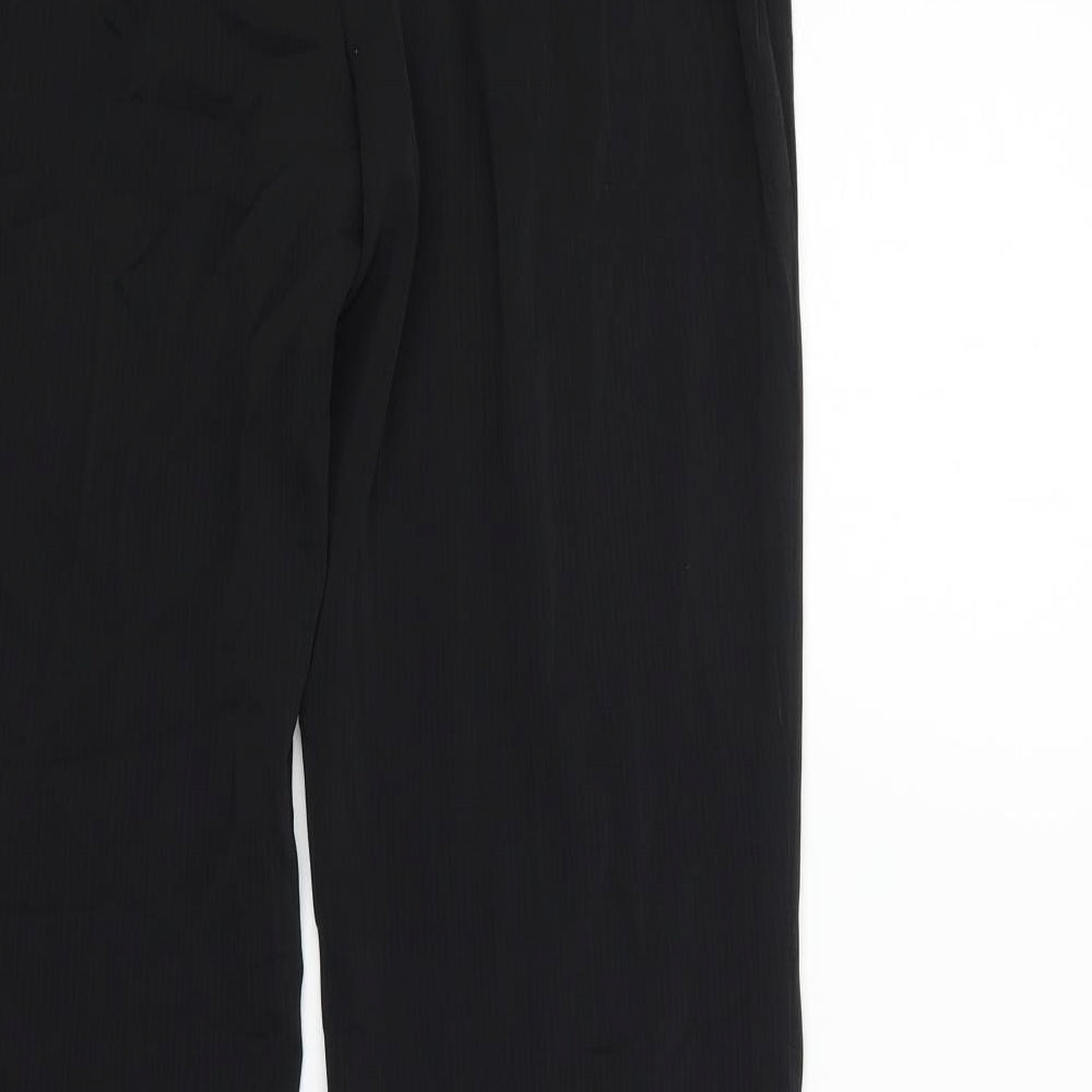 NEXT Womens Black Trousers Size 12 L29 in
