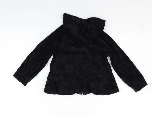 Gap Girls Black Full Zip Jumper Size 3 Years - CAT