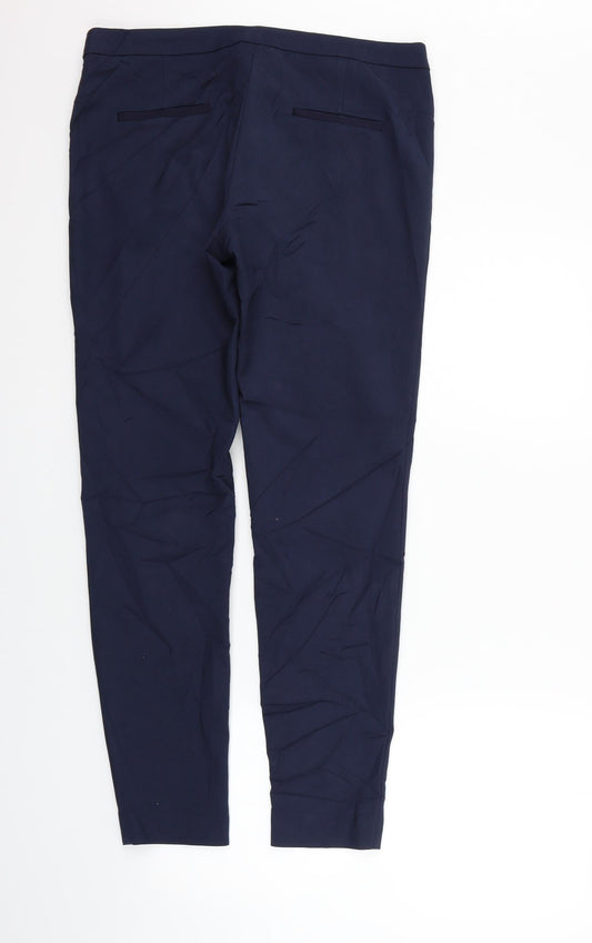 NAF NAF Womens Blue Trousers Size 14 L27 in