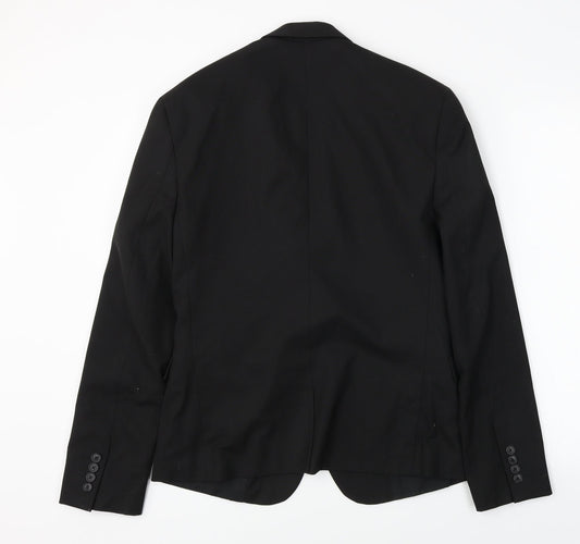 ASOS Womens Black Jacket Blazer Size 10