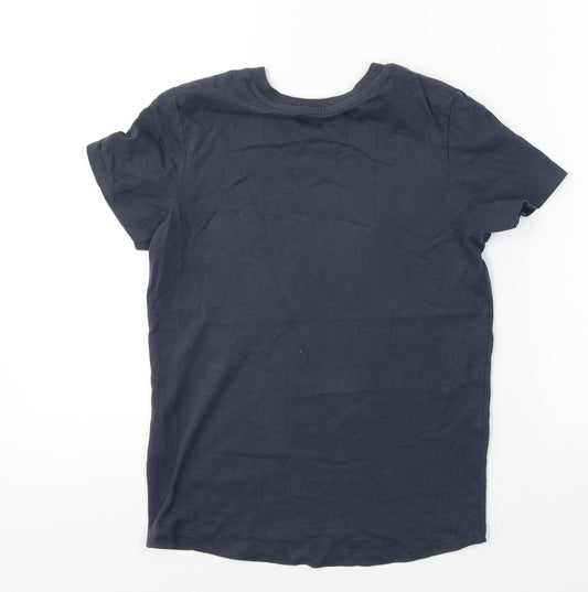 Nutmeg Boys Grey Basic T-Shirt Size 8-9 Years