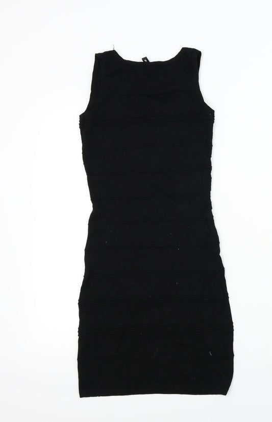 H&M Womens Black A-Line Size 6