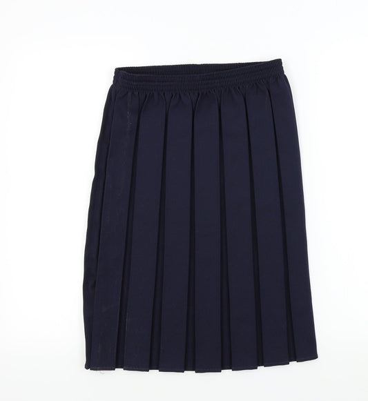 newgo Girls Blue Pleated Skirt One Size