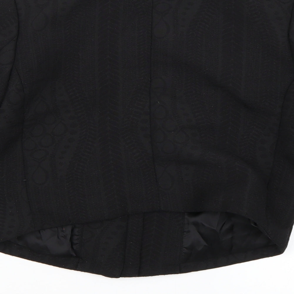 H&M Womens Black Jacket Size 6