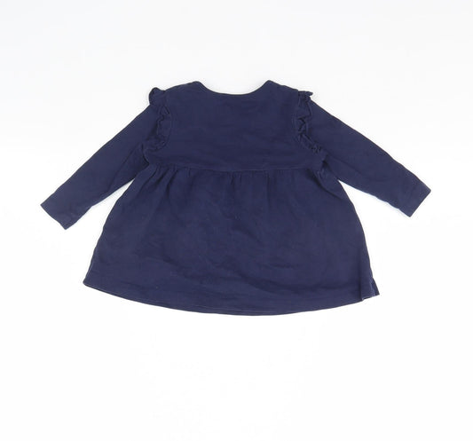 George Girls Blue Fit & Flare Size 18 Months