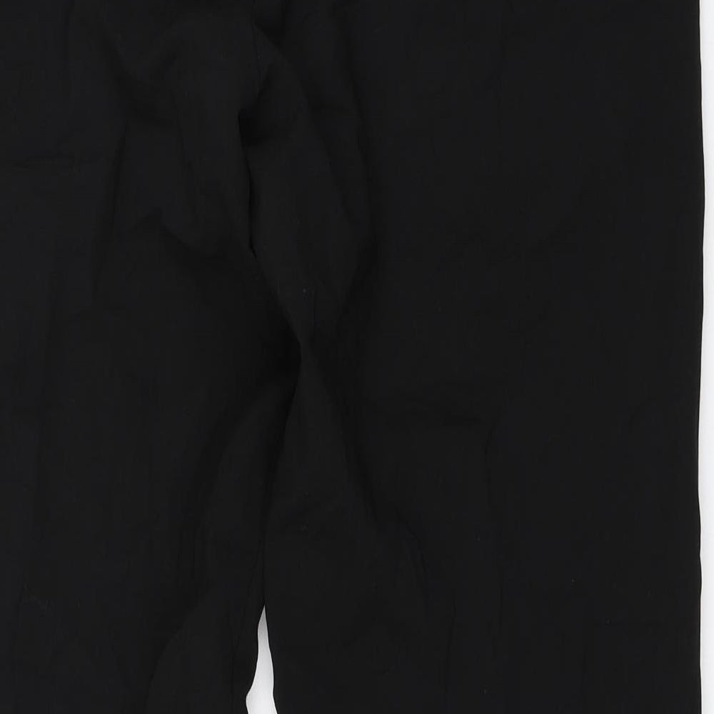 Preworn Womens Black Trousers Size 32 in L30 in