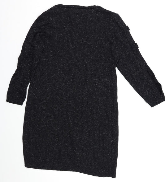 Belle vere note Womens Black A-Line Size L