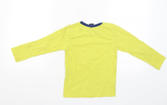 Taeko kids Boys Yellow Pullover T-Shirt Size 4-5 Years