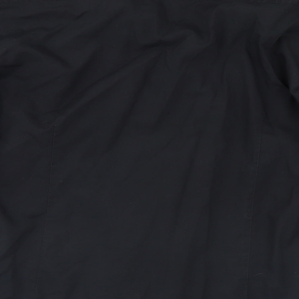 Cedar Wood State Mens Black Button-Up Size 17
