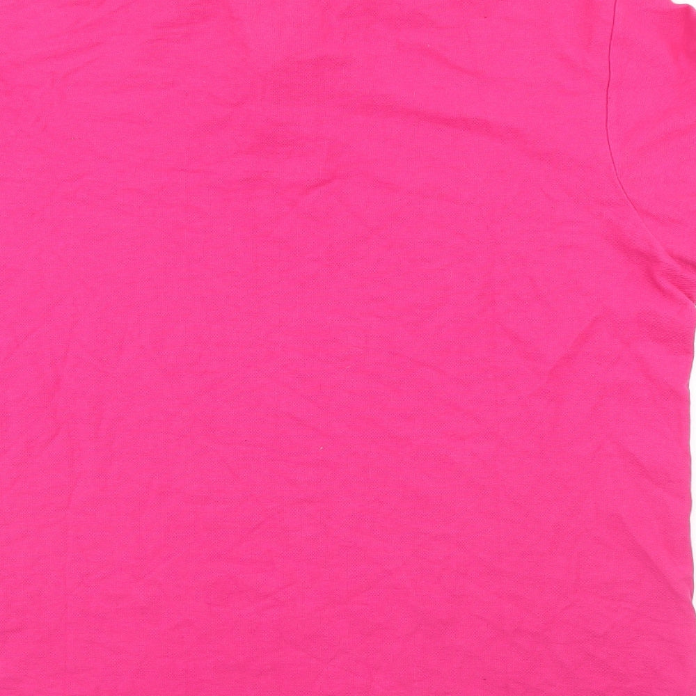 Priark Mens Pink Polo Size XL