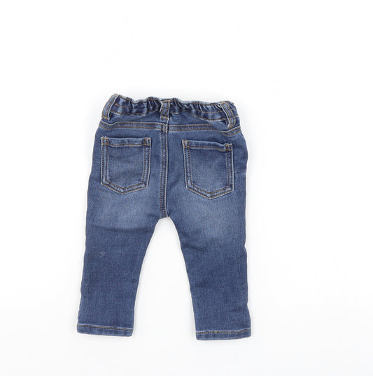 George Boys Blue Denim Jeans Size 3-6 Months