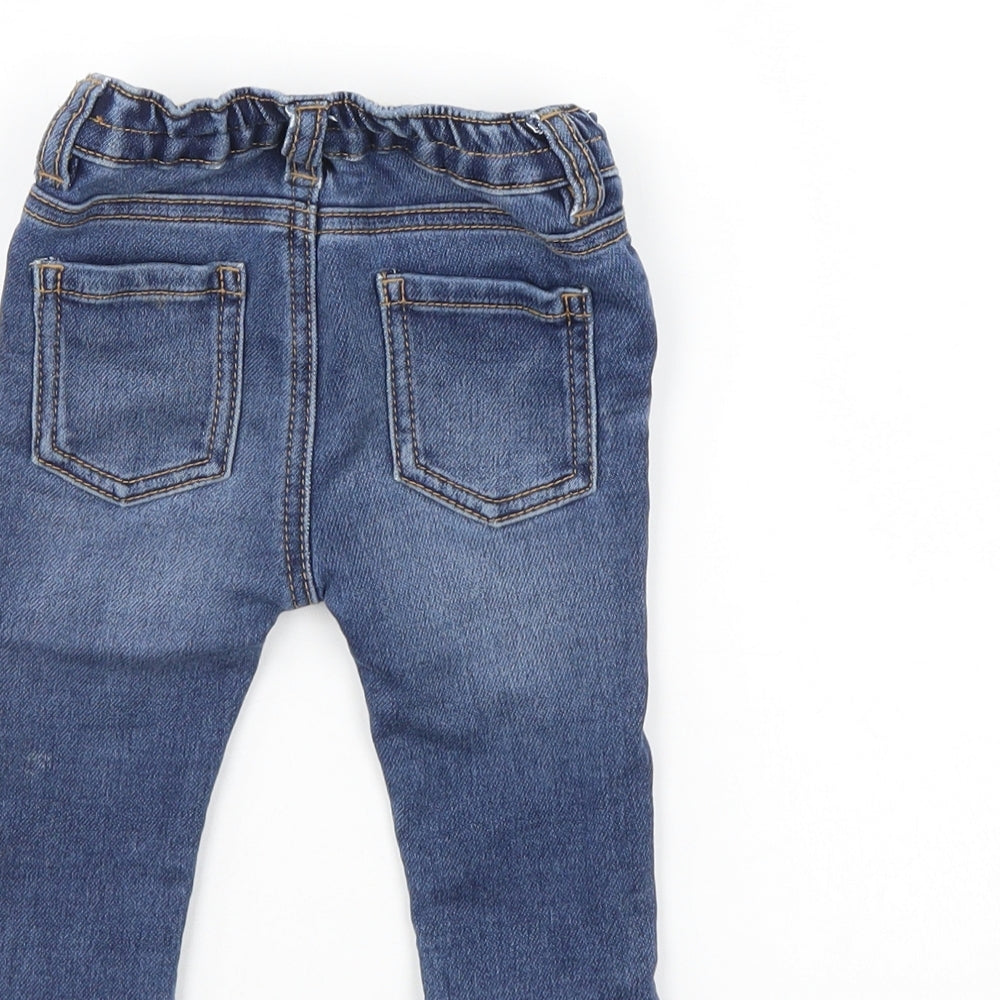 George Boys Blue Denim Jeans Size 3-6 Months