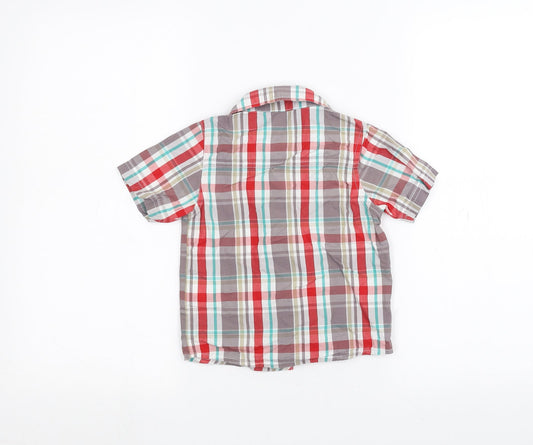 Marks and Spencer Boys White Basic Button-Up Size 2-3 Years