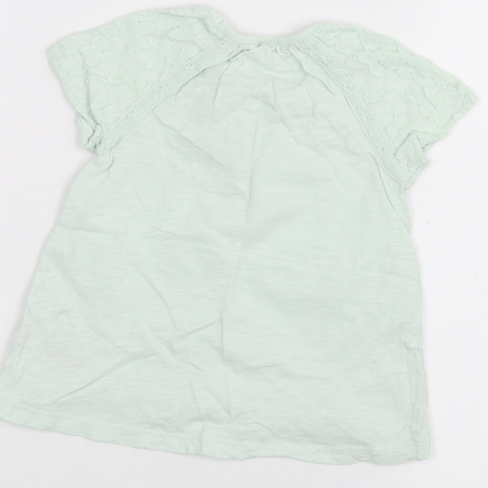TU Baby Green Basic T-Shirt Size 18-24 Months