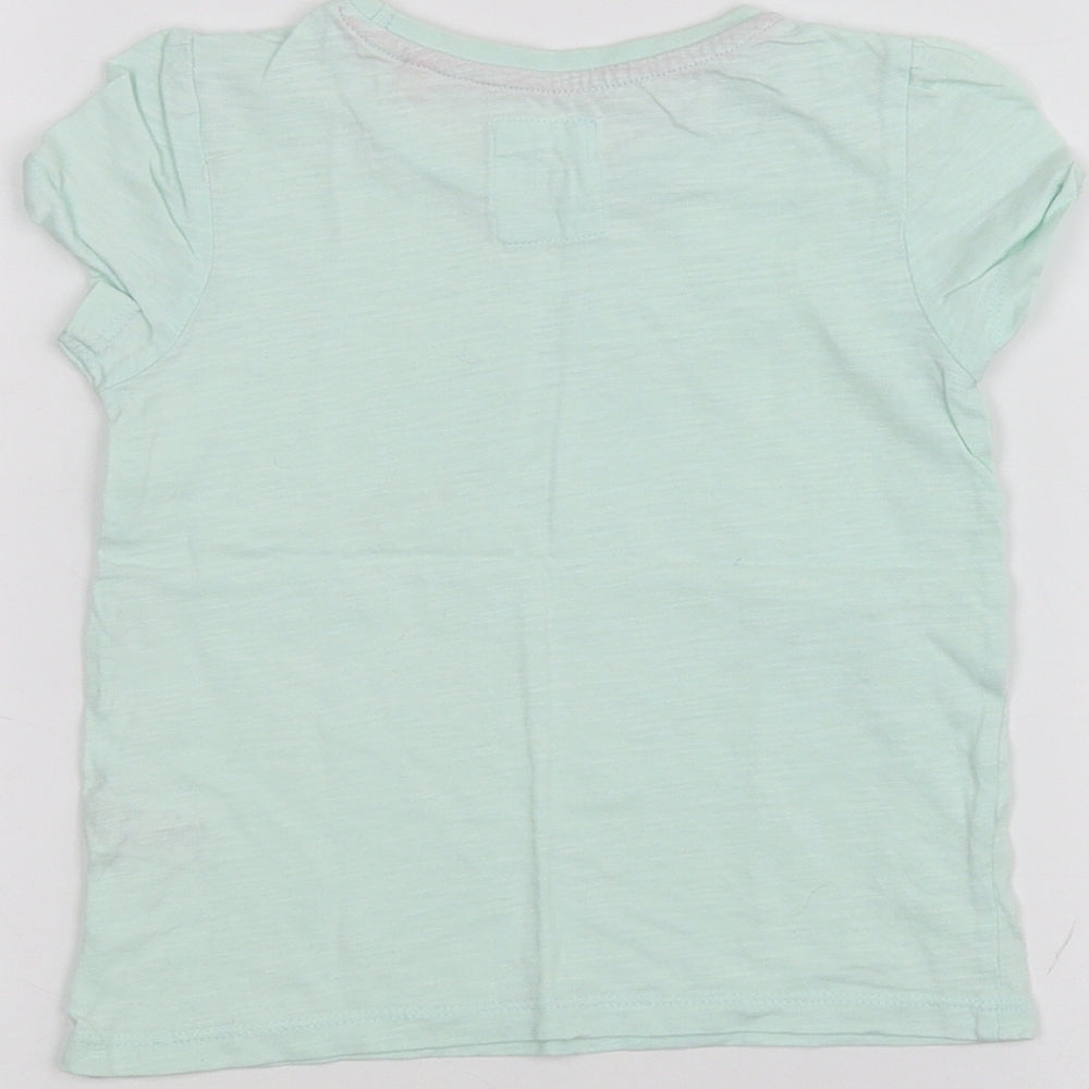 TU Baby Green Basic T-Shirt Size 18-24 Months