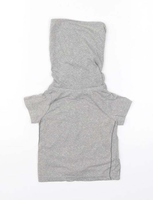 NEXT Girls Grey Basic T-Shirt Size 12-18 Months
