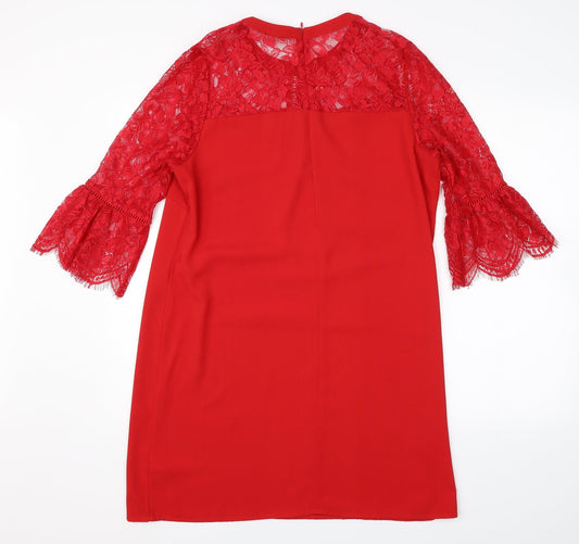 Papaya Womens Red Shift Size 12