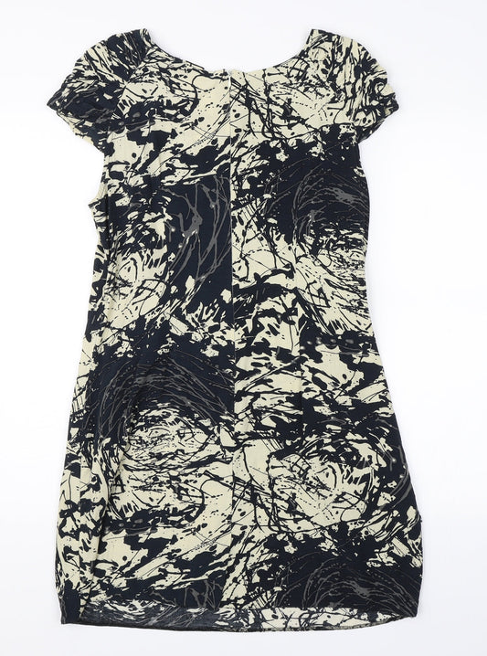 K&D Womens White Shift Size 14