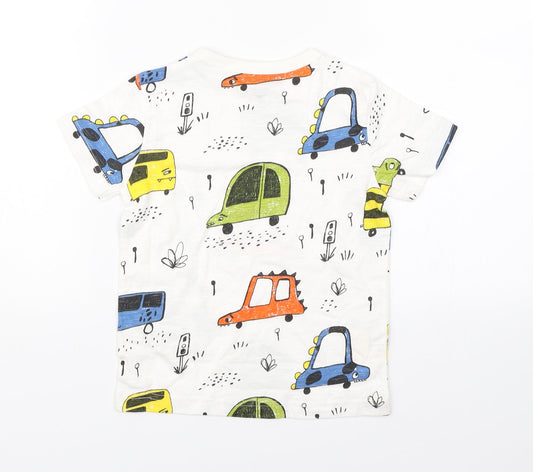 Nexy Boys White Basic T-Shirt Size 2-3 Years