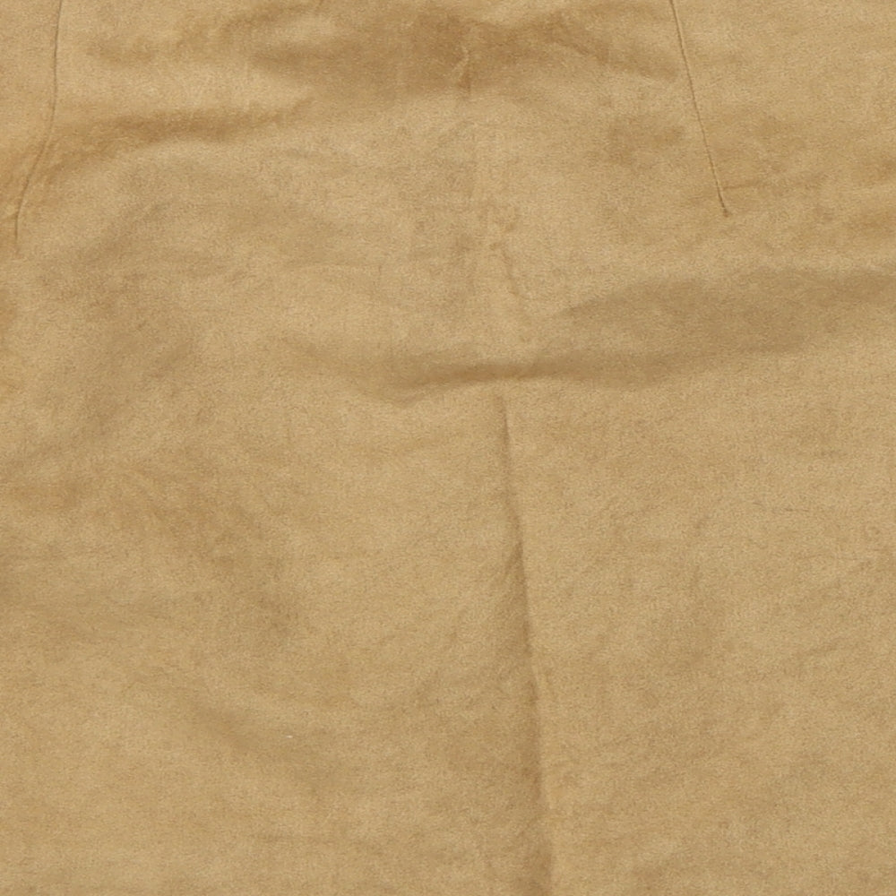 Hearts & Bows Womens Brown A-Line Skirt Size 8