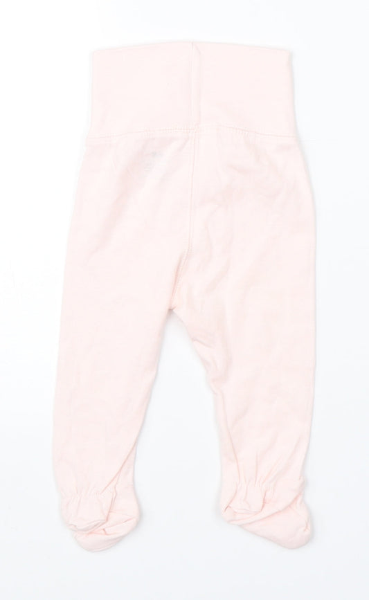 H&M Girls Pink Pyjama Pants Size 3-6 Months