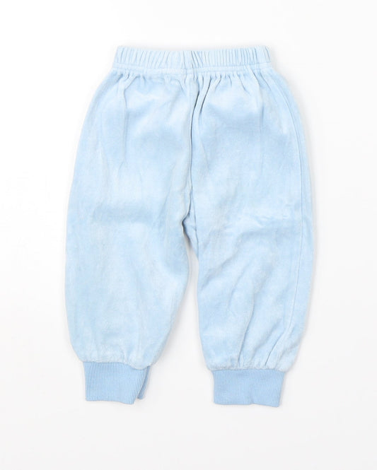 Preworn Boys Blue Pyjama Pants Size 6-9 Months