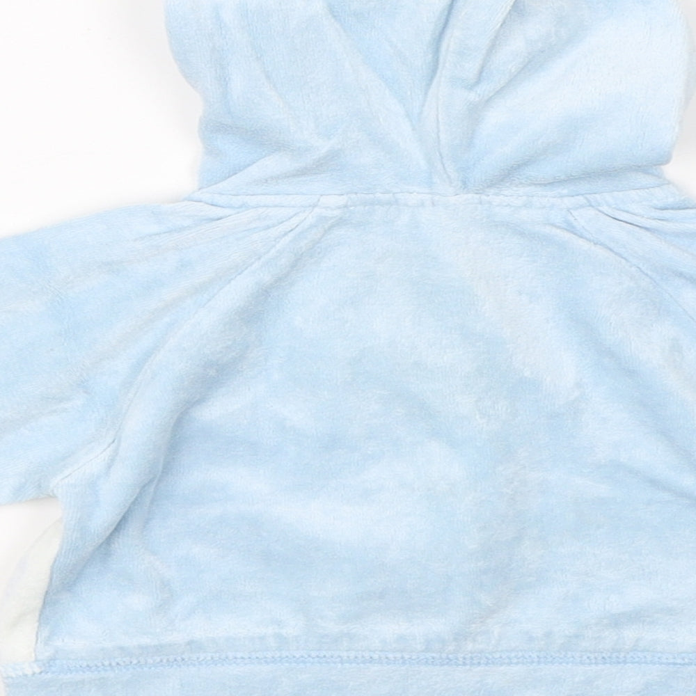 Preworn Baby Blue Full Zip Jumper Size 6-9 Months