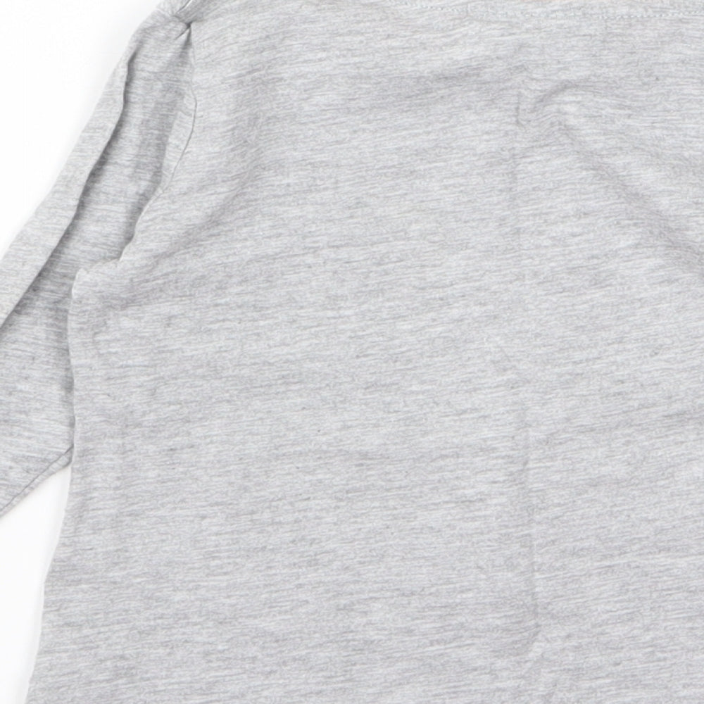 hey duggie Baby Grey Basic T-Shirt Size 12 Months - dog